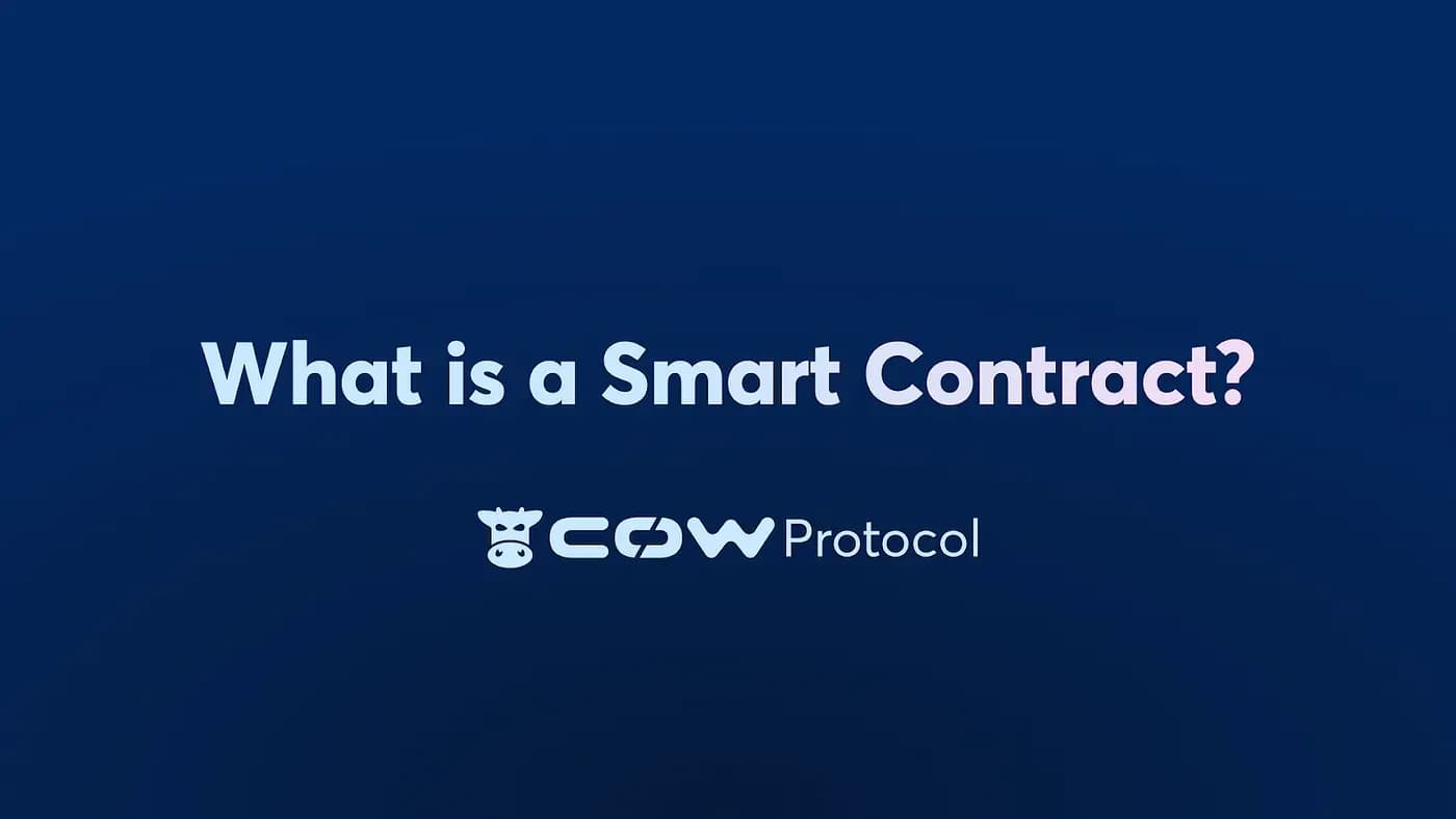 Cover image for article: What is a Smart Contract?